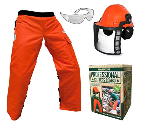 Forester OEM Arborist Forestry Professional Cutter's Combo Kit Chaps Helmet FORCHG