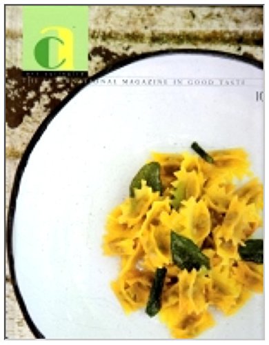 Art Culinaire International Magazine in Good Taste Issue 105