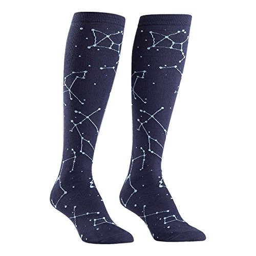 Sock It To Me, Constellations, Women's Knee-High Socks, Star Socks