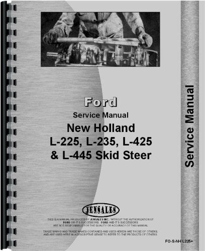 New Holland L225 Skid Steer Service Manual