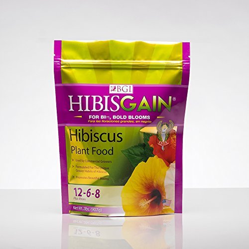 Book Cover BGI Fertilizers Hibisgain Bag, Hibiscus Fertilizer, Hibiscus Plant Food, 2 lb