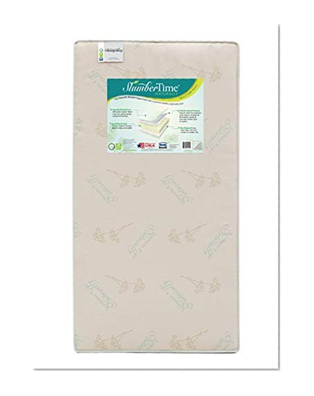 BeautySleep SlumberTime Naturally Crib and Toddler Mattress