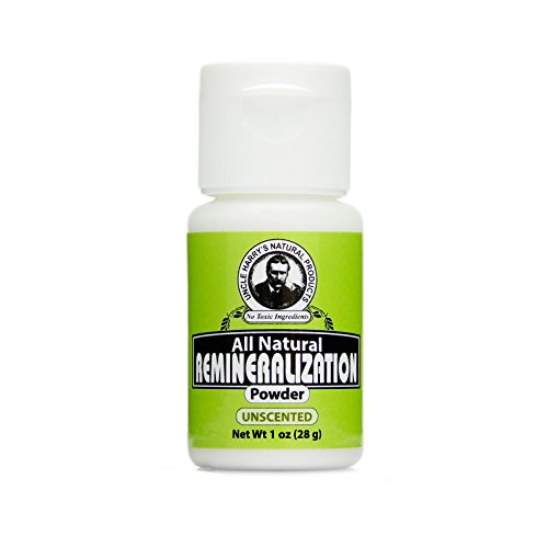 Uncle Harry's Natural Unscented Remineralization Tooth Powder (1 oz)