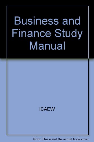 Business and Finance Study Manual