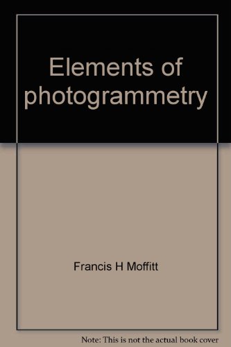 Elements of photogrammetry