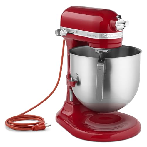 KitchenAid NSF Certified Commercial Series 8-Qt Bowl Lift Stand Mixer - KSM8990