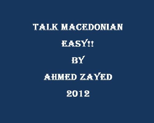 Talk Macedonian Easy