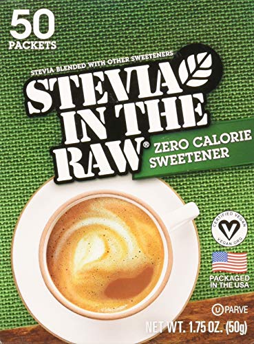 Book Cover Stevia In The Raw 50 Count Box , 1.75 ounce