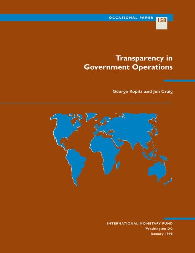 Transparency in Government Operations (Occasional Paper (Intl Monetary Fund))