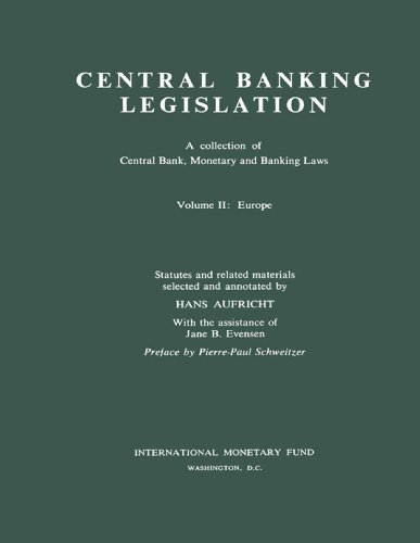 Central Banking Legislation Volume 2