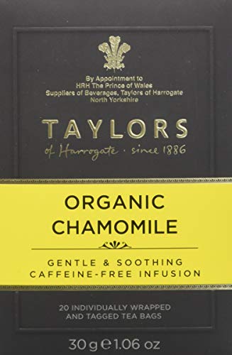 Taylors of Harrogate Organic Chamomile Herbal Tea, 20 Teabags