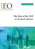 Independent Evaluation Report: The Role of the IMF as Trusted Advisor