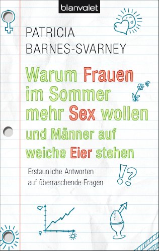 Warum Frauen im Sommer mehr Sex wollen und MÃ¤nner auf weiche Eier stehen: Erstaunliche Antworten auf Ã¼berraschende Fragen (German Edition)