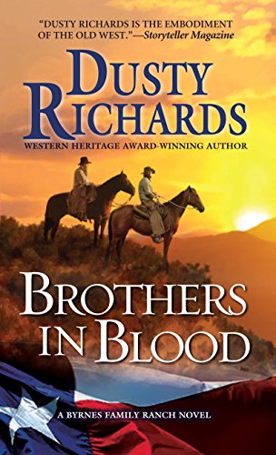 Book Cover Brothers in Blood (Byrnes Family Ranch series Book 4)