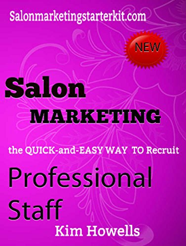 Hair Salon Marketing Recruit Professional Staff