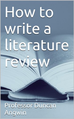 How to write a literature review