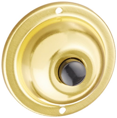Non-Illuminated Push-Buttons, 24VAC, 2-1/4" Diameter, Polished Brass