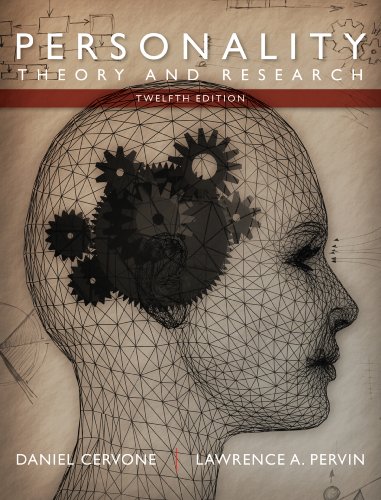 Personality: Theory and Research, 12th Edition