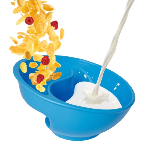 Obol - The Original Never Soggy Cereal Bowl- Med 7" Blue