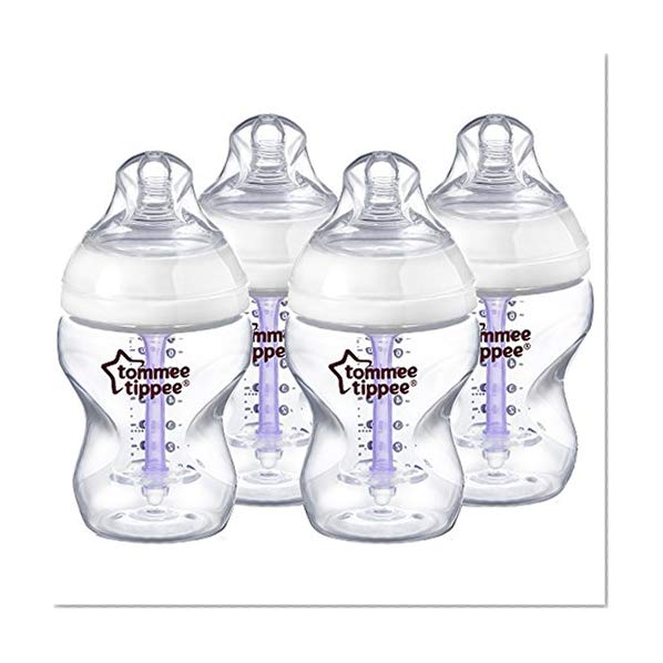 Tommee Tippee Closer to Nature Advanced Comfort - Pack de 4 Biberons de 260 ml