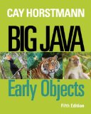 Big Java: Early Objects, 5th Edition