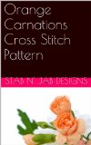 Orange Carnations Cross Stitch Pattern