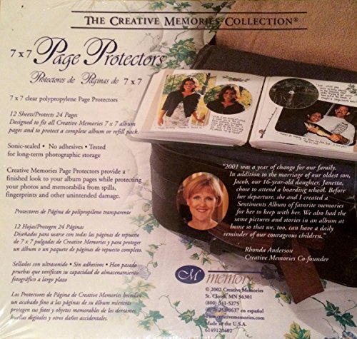 Creative Memories 7x7 Page Protectors