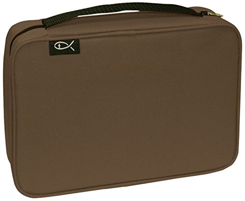 Divinity Boutique Bible Cover Basic Brown, Extra Large (21443)