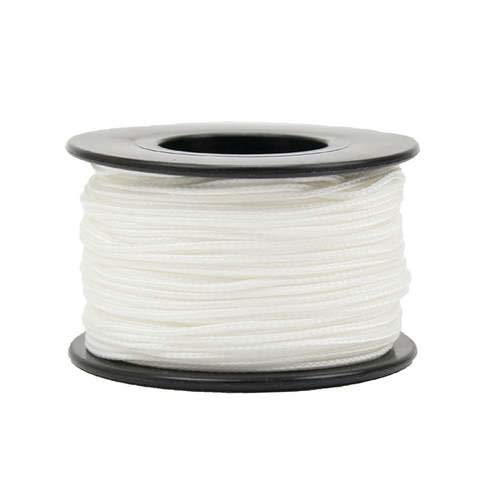 Atwood Micro Sport Cord 1.18mm X 125 Ft Small Spool Lightweight Braided Cord (White)