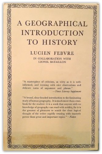A Geographical Introduction to History