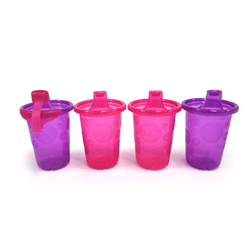 The First Years Take & Toss Spill-Proof 4-Pack Sippy Cups - 10 Ounce Pink