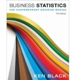 By Ken Black Business Statistics: For Contemporary Decision Making (7th Seventh Edition) [Hardcover]