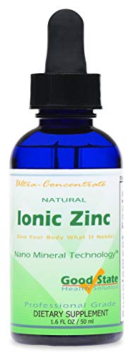 Book Cover Good State Liquid Ionic Zinc Ultra Concentrate (10 drops equal 15 mg - 100 servings per bottle)