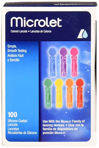 Bayer Microlet Colored Lancets (Pack of 3)