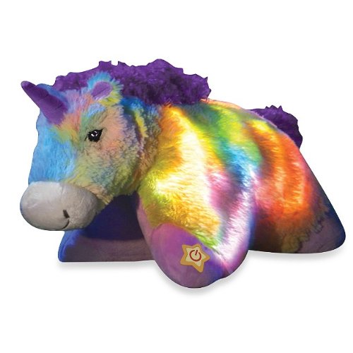 Pillow Pets® Glow Pets Rainbow Unicorn 16"