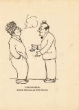 Caricature - Achmed Abullah (Alexander Nicholayevitch Romanoff) and Edwin Balmer - Cosmopolitan