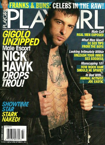 PLAYGIRL NICK HAWK, SUMMER 2013, PLAYGIRL (PLAYGIRL)
