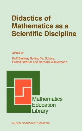 Didactics of Mathematics as a Scientific Discipline (1994) edition