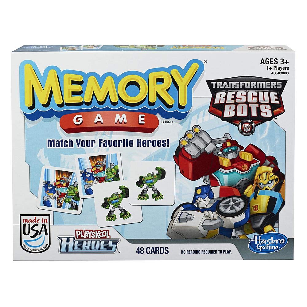 Book Cover Transformers Rescue Bots Memory Game