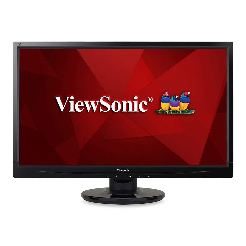Book Cover ViewSonic VA2446M-LED 24 Inch Full HD 1080p LED Monitor with DVI and VGA Inputs