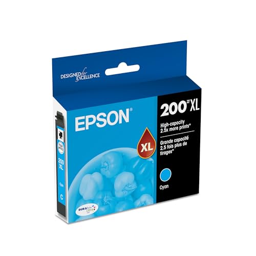 Epson T200XL220 DURABrite Ultra Cyan High Capacity Cartridge Ink