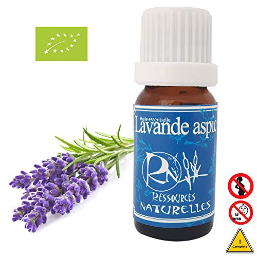 Ressources Naturelles - Huile Essentielle Lavande Aspic Bio 10 Ml
