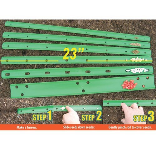 Book Cover Eseed 23-inch Easy Seeder, Set of 6 Guides