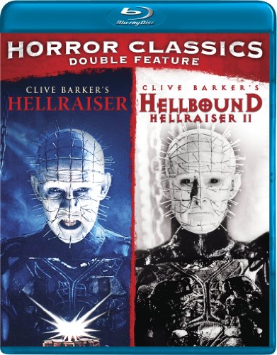 Book Cover Horror Double Feature (Hellraiser / Hellbound: Hellraiser 2) [Blu-ray]