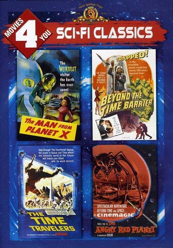 Book Cover Movies 4 You - Sci Fi Classics (The Man from Planet X / Beyond the Time Barrier / The Time Travelers / The Angry Red Planet)