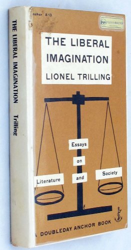 The Liberal Imagination SIGNED by Lionel Trilling