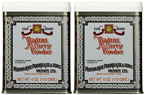 Book Cover SUN BRAND Madras Curry Powder, 4 OZ (pack of 2)