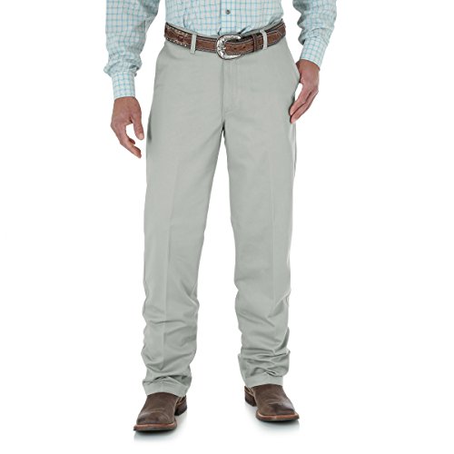 Wrangler Men's Riata Flat Front Relaxed Fit Casual Pant