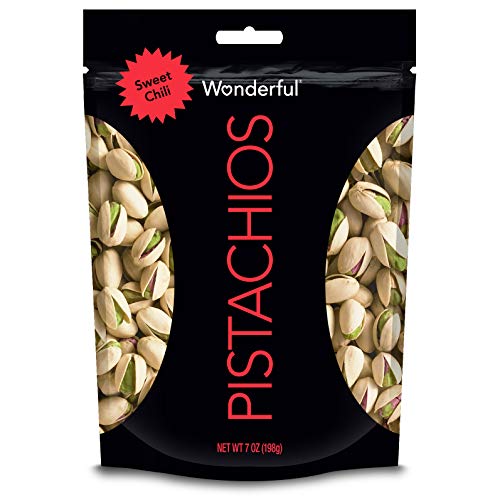 Book Cover Wonderful Pistachios Sweet Chili Pouch, 7 Ounce