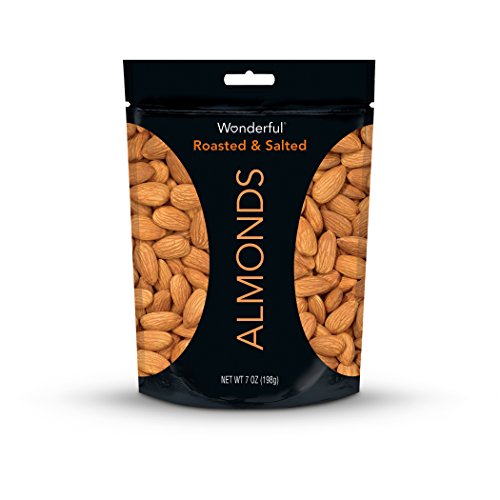 Book Cover Wonderful Almonds, Roasted and Salted, 7 Ounce